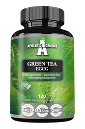 Apollo's Hegemony Grüner Tee-Extrakt 500 mg mit EGCG, 120 vegane Kapseln – Bild 1 von 7