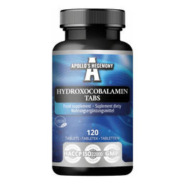 Apollo's Hegemony Hydroxocobalamin Vitamin B12 120 Tabletten vegan – Bild 1 von 6