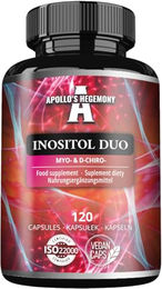 Apollo's Hegemony Inositol Duo Myo-Inositol und D-Chiro-Inositol Vitamin B8 Kapseln vegan 120 Stück – Bild 1 von 7