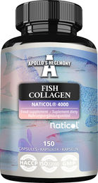 Apollo's Hegemony Marine Kollagen Peptide Typ I NatiCol 3000 mg 150 Kapseln – Bild 1 von 2
