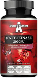 Apollo's Hegemony Nattokinase 100 mg 2000 FU vegane Kapseln – Bild 1 von 8