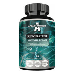 Apollo's Hegemony Resveratrol 70 mg Kapseln vegan 60 Stück – Bild 1 von 7