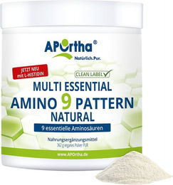 APOrtha Amino-9-Pattern EAA Pulver PUR Neutral Vegan Bio ohne Zusatzstoffe – Bild 1 von 1