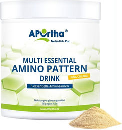 APOrtha Amino Pattern EAA Aminosäuren Premium-Drink Bio Vegan Pulver – Bild 1 von 1