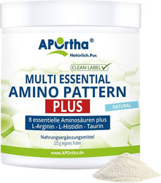 APOrtha Amino Pattern PLUS EAA Pulver vegan bio ohne Zusatzstoffe – Bild 1 von 1