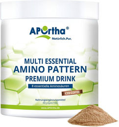 APOrtha Amino Pattern Premium Drink Iced Coffee Pulver vegan laktosefrei bio – Bild 1 von 2