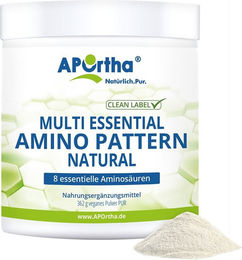 APOrtha Amino Pattern Pulver EAA vegan bio ohne Zusatzstoffe Neutral – Bild 1 von 1