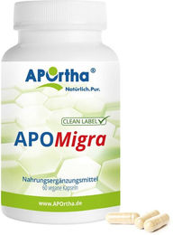 APOrtha APOMigra Kapseln vegan bio ohne Zusatzstoffe – Bild 1 von 1