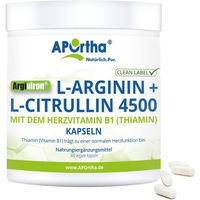 Produktbild von APOrtha Argiviron L-Arginin Kapseln vegan und vegetarisch 360 Stück
