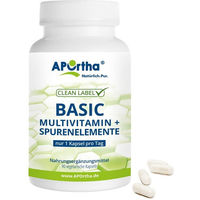 Produktbild von APOrtha BASIC Multivitamin + Spurenelemente Kapseln vegetarisch ohne Zusatzstoffe