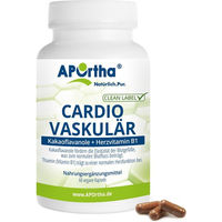 Produktbild von APOrtha Cardio Vaskulär Kakaoflavanole Kapseln Bio Vegan ohne Zusatzstoffe