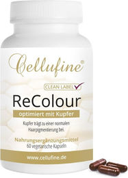 APOrtha Cellufine ReColour Kapseln mit MELATINE Bio vegetarisch ohne Zusatzstoffe 60 Kapseln – Bild 1 von 1