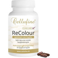 Produktbild von APOrtha Cellufine ReColour Kapseln mit MELATINE Bio vegetarisch ohne Zusatzstoffe 60 Kapseln