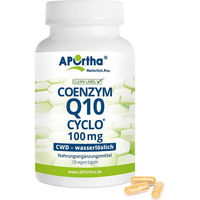 Produktbild von APOrtha Coenzym Q10 Ubiquinon Kapseln 100 mg vegan bio ohne Zusatzstoffe 120 Stück