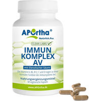 Produktbild von APOrtha Immun-Komplex AV Kapseln vegetarisch bio ohne Zusatzstoffe