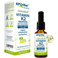 Produktbild von APOrtha K2VITAL Vitamin K2 MK-7 Tropfen vegan bio ohne Zusatzstoffe
