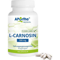 Produktbild von APOrtha L-Carnosin Kapseln 500 mg vegan bio ohne Zusatzstoffe