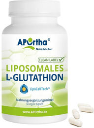 APOrtha Liposomales reduziertes L-Glutathion Kapseln vegan bio ohne Zusatzstoffe – Bild 1 von 1
