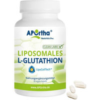 Produktbild von APOrtha Liposomales reduziertes L-Glutathion Kapseln vegan bio ohne Zusatzstoffe