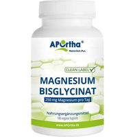 Produktbild von APOrtha Magnesiumbisglycinat Kapseln vegan ohne Zusatzstoffe 180 Stück