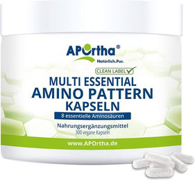 APOrtha Multi essential Amino Pattern EAA Kapseln vegan bio ohne Zusatzstoffe – Bild 1 von 1