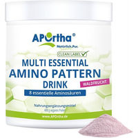 Produktbild von APOrtha Multi Essential Amino Pattern EAA Pulver Waldfrucht vegan ohne Zuckerzusatz 400 g