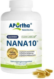 APOrtha NaNa10 Kapseln mit Vitamin C, Magnesium und L-Glycin, 270 vegane Kapseln, ohne Zusatzstoffe – Bild 1 von 1