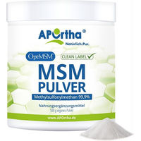 Produktbild von APOrtha OptiMSM MSM-Pulver vegan bio ohne Zusatzstoffe 500 g