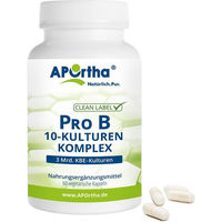 Produktbild von APOrtha Pro B 10-Kulturen Komplex Kapseln vegan magensaftstabil 60 Stück