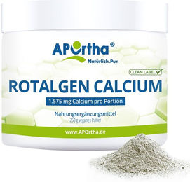 APOrtha Rotalgen-Calcium Algenkalk Sango Pulver vegan ohne Zusatzstoffe 250 g – Bild 1 von 1