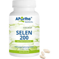 Produktbild von APOrtha Selen Kapseln mit Natriumselenit 200 µg vegan ohne Zusatzstoffe 120 Stück