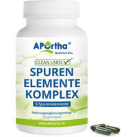 Produktbild von APOrtha Spurenelemente-Komplex Mineralstoff-Komplex Kapseln vegan bio 120 Stück