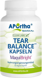 APOrtha TEAR Balance mit MaquiBright Kapseln vegan bio ohne Zusatzstoffe 60 Stück – Bild 1 von 1