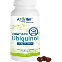 Produktbild von APOrtha Ubiquinol Coenzym Q10 Kapseln 50 mg vegan 120 Kapseln
