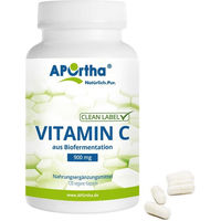 Produktbild von APOrtha Vitamin C Kapseln 900 mg vegan ohne Zusatzstoffe