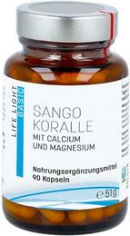 APOZEN Algenkalk Sango Koralle Kapseln ohne Zusatzstoffe 90 Stück – Bild 1 von 3