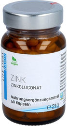 APOZEN Zink Gluconat 15 mg Kapseln vegan und vegetarisch 60 Stück – Bild 1 von 3
