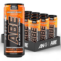 Produktbild von Applied Nutrition ABE Pre Workout Energy Drink Orange Burst zuckerfrei Halal 12 x 330 ml