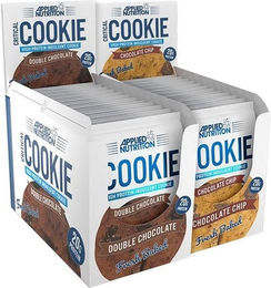 Applied Nutrition Critical Cookie Protein-Riegel Critical Cookie ohne Zusatzstoffe 12 Stück – Bild 1 von 1