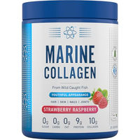 Produktbild von Applied Nutrition Marine Collagen Pulver Strawberry Raspberry zuckerfrei 300 g