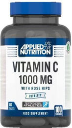 Applied Nutrition Vitamin C mit Hagebutte und Acerola Tabletten 100 Stück – Bild 1 von 1
