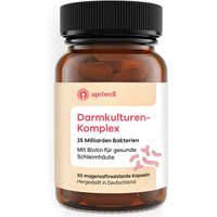 Produktbild von Apriwell Darmkulturen-Komplex Kapseln vegan laktosefrei glutenfrei