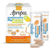 Produktbild von Apropos EFFERVESCENTE C FLUPROTECT Brausetabletten mit Ascorbinsäure zuckerfrei 20 Stück