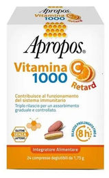 Apropos Vitamin C 1000 Ascorbinsäure Tabletten 24 Stück glutenfrei und laktosefrei – Bild 1 von 1