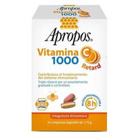 Produktbild von Apropos Vitamin C 1000 Ascorbinsäure Tabletten 24 Stück glutenfrei und laktosefrei
