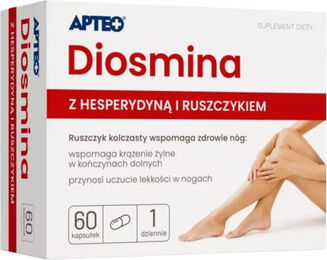Apteo Diosmin mit Hesperidin Kapseln 60 Stück – Bild 1 von 1