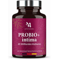 Produktbild von Apyforme Probio+ Intima Bakterienstämme für Frauen Kapseln glutenfrei und laktosefrei 60 Stück