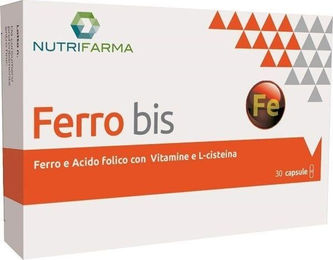 Aqua Viva FERRO BIS Eisen Bisglycinat Kapseln glutenfrei und laktosefrei 30 Kapseln – Bild 1 von 1