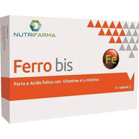 Produktbild von Aqua Viva FERRO BIS Eisen Bisglycinat Kapseln glutenfrei und laktosefrei 30 Kapseln
