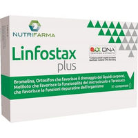 Produktbild von Aqua Viva LINFOSTAX PLUS Tabletten mit Löwenzahn und Bromelain, glutenfrei und laktosefrei, 30 Stück